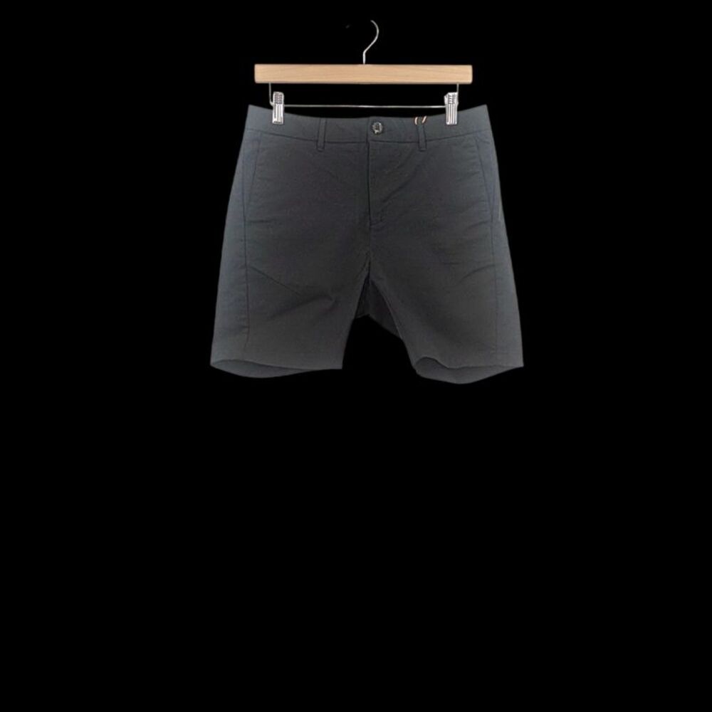 Quince Men Organic Cotton Classic Stretch Chino Shorts Black 30